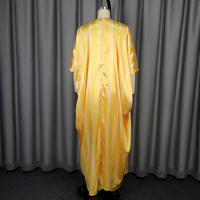 Robes décontractées pour femmes en deux pièces, hauts à manches longues à col rond rayés et ensembles de jupes longues