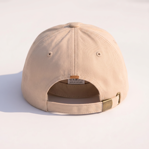 หมวกเบสบอลปักโลโก้แบบเรียบ 6 แผง ผลิตตามสั่ง (OEM) ผ้าฝ้ายทรงไม่แข็งแบบ Dad Hat - Product Image 5