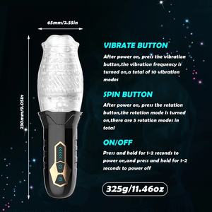 Männer saugen Maschine 360 Rotation Vibrator Eichel stimulieren Mastur bator Sexspielzeug Gawk Gawk 3000 - Product Image 6