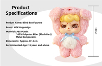 Gugumi Vinyle Boîte Aveugle Jouets En Peluche Série Animale Boîtes Mystères Personnage Mignon pour Filles Cadeaux Collection