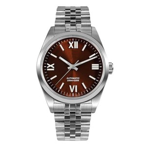 Reloj de Vestir de Lujo para Hombre de 38.5 mm, Logotipo Personalizado, Mecánico Automático, Sumergible, con Revestimiento Superluminoso - Product Image 5