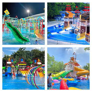 Sân chơi trường học cơ sở thương mại vườn sân chơi ngoài trời thiết bị quy mô lớn nước SLIDES cho trẻ em - Product Image 6