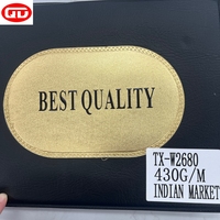 Nouveau design 2026 Tissu de costume TR Lourd pour l'hiver, teinture réactive de qualité pour le marché indien