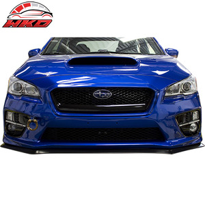 Fits For Subaru WRX STI 15-21 HD Style Front Bumper <b>Lip</b> Spoiler <b>Splitter</b> Unpainted PU High Quality Exterior Accessory - Product Image 3