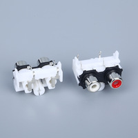 2 trou Rca sockets AV2-14 RCA jack connecteur audio prise rca jack femelle connecteur