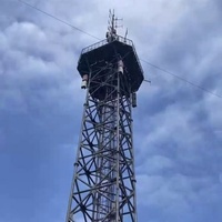 Torre de Enlace por Microondas Multifuncional para Redes de Distribución de Señales de Televisión Digital e Internet de Banda Ancha