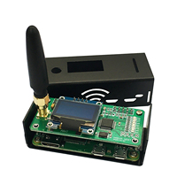 Hotspot de voz digital MMDVM Pi-Star 4,2 UHF/VHF OLED WiFi precargado Raspberry Pi Zero W carcasa de aluminio USB