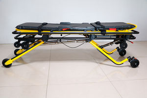 Camilla de ambulancia de emergencia Camilla de transporte ajustable plegable con características desmontables para uso hospitalario y de rescate - Product Image 6
