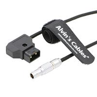 Flexibles Anton D-TAP 2-Pin-Stecker-Winkelstromkabel für Teradek ARRI RED Kamera SmallHD Paralinx Preston Transvideo