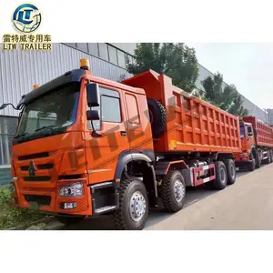 Brand New 8x4 Euro2 Tipper 12 Wheeler Dumper Truck Sinotruck HOWO 400hp 420hp Dump Truck On Sale