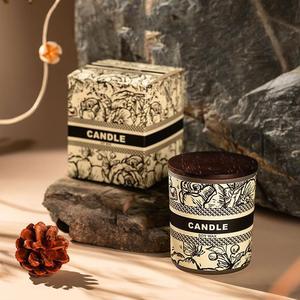 ขวดเทียนถั่วเหลืองทำด้วยมือหรูหราและมีสไตล์ความคิดสร้างสรรค์แก้วไร้ควันเทียนหอมงานแต่งงาน - Product Image 2