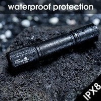 Lampe torche tactique rechargeable haute puissance LED, étanche, corps en alliage d'aluminium pour la chasse et les activités de plein air ZOOMFIRE