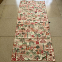 Custom High Quality Quick Dry Waffle and Suede Microfiber Double Side Printed Recycled Sand Free Beach Towels