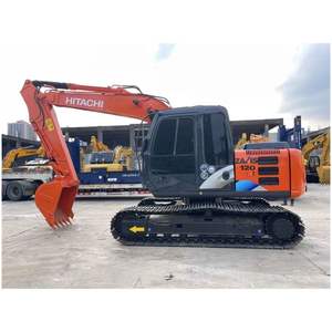 Excavatrice d'occasion à vendre, d'origine japonaise, en excellent état de fonctionnement, 12 tonnes, excavatrice d'occasion, mini Hitachi ZX120 d'occasion - Product Image 6