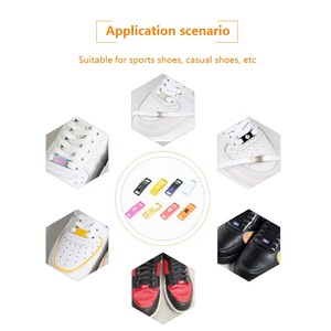 Custom Shoe <strong>Laces</strong> Lock Sneaker Shoelace Metal <strong>Tag</strong> Dubrae Charm Decorations Shoelace AF1 Charms <strong>Lace</strong> <strong>Tags</strong> - Product Image 2