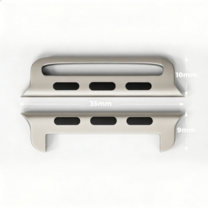 Adattatore per Cinturino con Barra a Molla in Titanio da 22mm per <span class=keywords><strong>Apple</strong></span> <span class=keywords><strong>Watch</strong></span> 42mm 44mm <span class=keywords><strong>45mm</strong></span> 46mm 49mm - Product Image 1