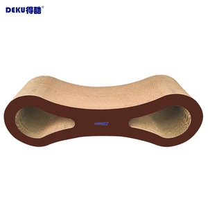 <span class=keywords><strong>DeKu</strong></span> Rascador para Gatos de Varios Tamaños, Juguete de Cartón Corrugado en Forma de Ocho para Afilar Garras, 4.2kg - Product Image 2