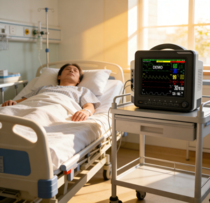 Moniteur patient 6 paramètres 12,1 pouces |   Moniteur <span class=keywords><strong>de</strong></span> signes vitaux multi-usages pour soins humains et vétérinaires - Product Image 6