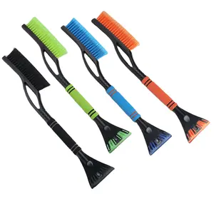 Car ABS handle plastic window plastic ice scraper Snow Brush