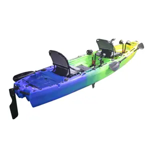 Vicking 2021 Wholesale New Pedal kayak Paddle Board Skiff U KAYAK K8 Hot Selling Double Fins pedal Kajak