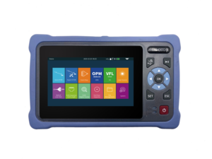 OTDR Mini Genggam RX4000 Optical Time Domain Reflectometer Tester 1310/1550NM 26/24dB OTDR VFL OPM Sumber Cahaya - Product Image 2