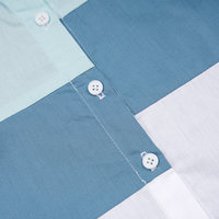 Chemises pour garçons en popeline 100 % coton, à manches courtes, rayées, couleur unie, nouvelle collection, vente en gros, usine du Bangladesh