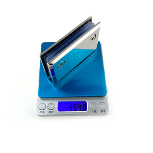 360 डिग्री स्टेनलेस स्टील कास्टिंग ठोस शॉवर बाड़े ग्लास दरवाजा पिवट हैंग - Product Image 5