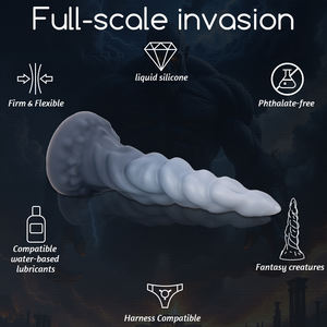 Dildo Anal de Silicona Realista con Forma de Pene de Caballo, Juguete Sexual con Ventosa para Mujeres, Fantasía de Monstruo Alienígena - Product Image 2
