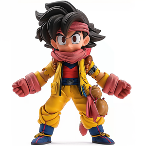 <span class=keywords><strong>Action</strong></span> <span class=keywords><strong>Figure</strong></span> in PVC di Goku <span class=keywords><strong>Dragon</strong></span> Stars Super Costume, Giocattolo Cartoon Hot Toys - Product Image 4