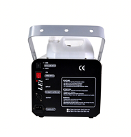 Machine à neige portable 1500W avec télécommande, générateur de neige artificielle pour les mariages et les spectacles sur scène