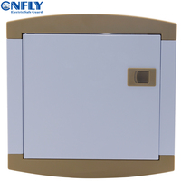 Boîtier de distribution électrique en acier 1P 4 voies 6 voies 63A RCD 230V avec protection contre les fuites à la terre