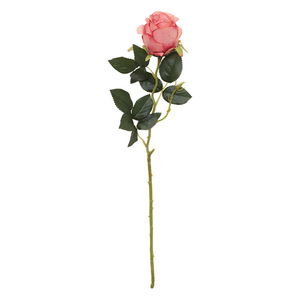 Flores Artificiales de Rosa, Arreglo Floral de Seda de 10cm-30cm, Decoración para Sala de Estar, Exhibición en Jarrón - Product Image 5
