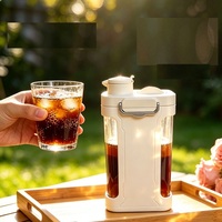 Cafetera para Café Frío, Cafetera para Café Helado y Tetera, Jarra para Té Helado