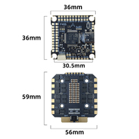 Carte de contrôle de vol DAKEFPV F405+QH compatible BETAFLIGHT/INAV/Ardupilot, prise en charge ESC 8S/12S 80A-120A, récepteur GPS ELRS RC FPV