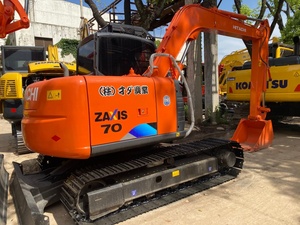 Mini-excavatrice sur chenilles Hitachi ZX70 d'<span class=keywords><strong>occasion</strong></span> haute performance, 7 tonnes, matériel de construction, système hydraulique d'origine 70 - Product Image 5