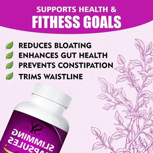 קפסולות להרזיה באיכות גבוהה עם ויטמין B נוסחה תה ירוק מסייע לירידה במשקל, איזון הורמונלי קפסולות צמחים - Product Image 5
