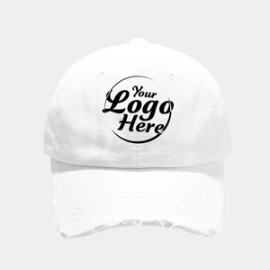 Manufacturer <b>Plain</b> Blank Baseball <b>Cap</b> Custom Vintage Washed Denim 6-Panel Dad Hat Baseball <b>Caps</b> - Product Image 5