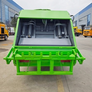 JAC 4x2 5ton Garbage Compactor Rear Loader Truck Manual Transmission Diesel Engine Motor Euro 3 for Solid <b>Waste</b> Transport - Product Image 6