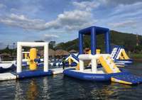 Équipement d'aqua gonflable d'OEM ODM pour le parc aquatique extérieur jouent l'équipement de dérive bon marché pour l'aventure de lac