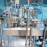 Machine de capsulage et d'étiquetage de remplissage de seringue préremplie de liquide de cartouche dentaire automatique chaude