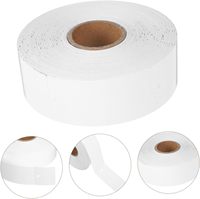 Étiquettes personnalisées haut de gamme 250g pour vêtements, étiquettes vierges en papier imprimées thermiquement, étiquettes suspendues en rouleau pour vêtements, utilisation de marque, échantillon gratuit