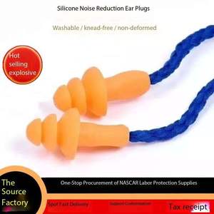 <span class=keywords><strong>3M</strong></span> 1270 Cable Sin irritación Tapones para los oídos protectores premoldeados con bandas reutilizables - Product Image 2