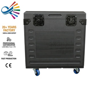 Flight cases de transport robustes en plastique PE PP, étanches IP65, pour câbles de projecteurs de scène, écrans LED et équipements de tournée - Product Image 2