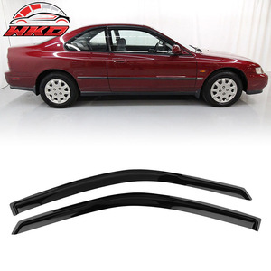 Deflectores de Aire para Ventanas de Honda Accord 94-97 Coupé, Juego de 2 Piezas de Acrílico, Protección para Ventanas Laterales de Puertas de Automóvil - Product Image 2
