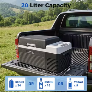 Tremendous Prices 20L Freezers 12V/24V Compressor APP Control Compressor <b>Cooler</b> Box Outdoor <b>Mini</b> Car Refrigerator - Product Image 2