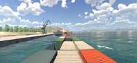 Simulateur de navigation de bateau fabriqué en Chine