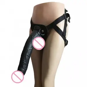 Enorme Strap-On Dildo Usable 13 pulgadas Pene realista Bragas ajustables Anal Vagina Juguetes sexuales Producto para adultos