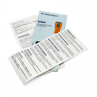 Papier d'art recyclable, manuel d'utilisation personnalisable, livret d'instructions, carte, catalogue d'entreprise, brochure, emballage, petite entreprise