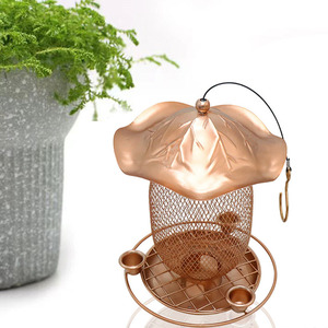 New <strong>Anti</strong>-<strong>Squirrel</strong> Outdoor Bird <strong>Feeder</strong> Eco-Friendly Hanging or Standing Hummingbird Water Feeding Birdhouse - Product Image 3
