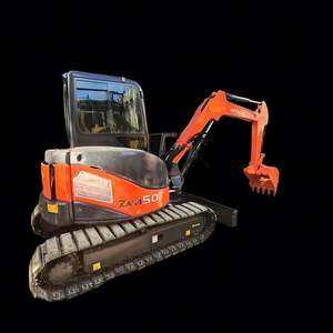 Mini-excavatrice industrielle d'occasion modèle 2019 HITACHI ZX50U, 5T, robuste, neuve, mini-excavatrice d'occasion - Product Image 1